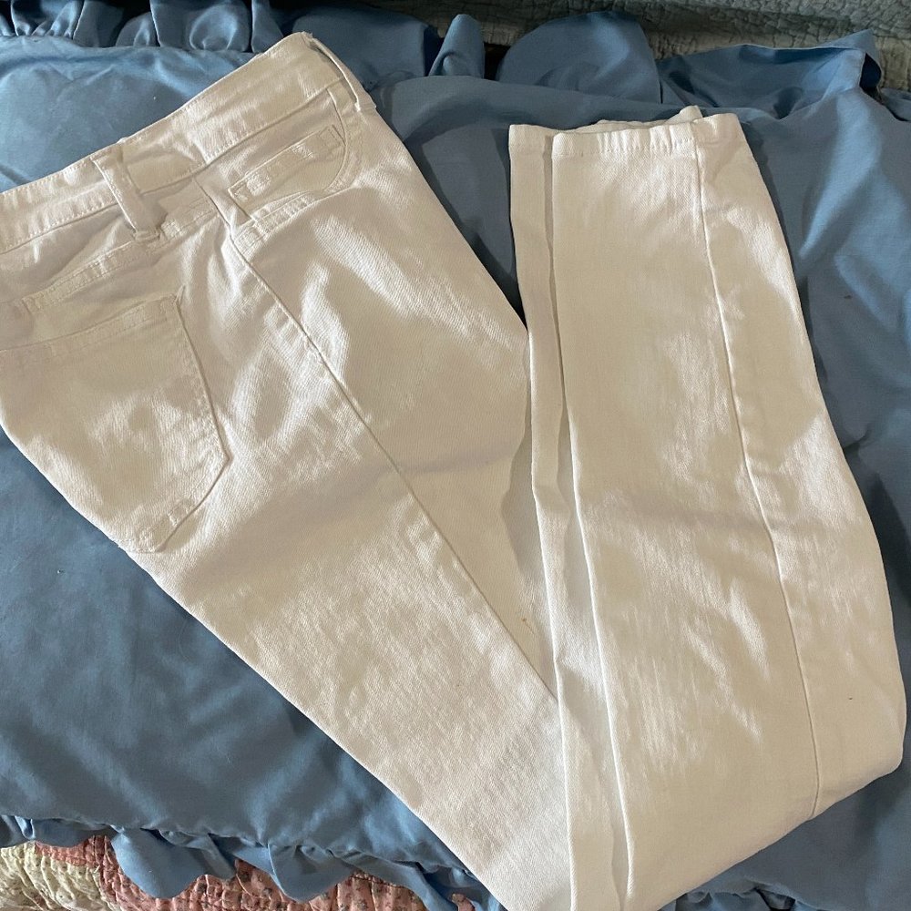 Lk New Cello White Stretch Denim Skinny Jeans~7